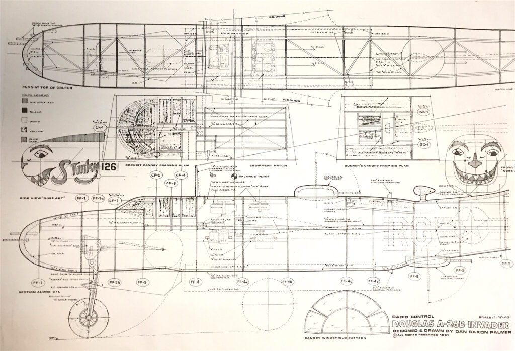 Douglas A-26B Invader – Precision Cut Kits