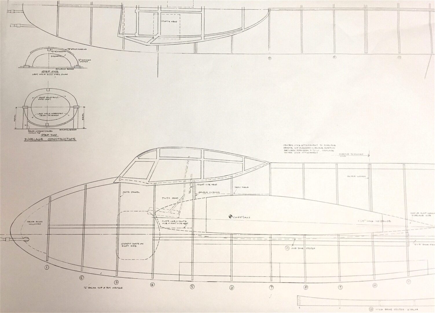 DeHavilland 98 Mosquito (109”) Plan Set Precision Cut Kits