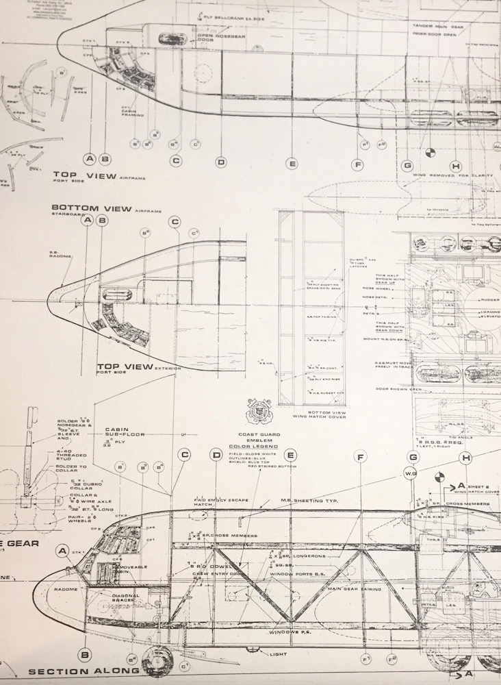 Lockheed C-130H Hercules (87”) Plan Set & Building Manual – Precision ...
