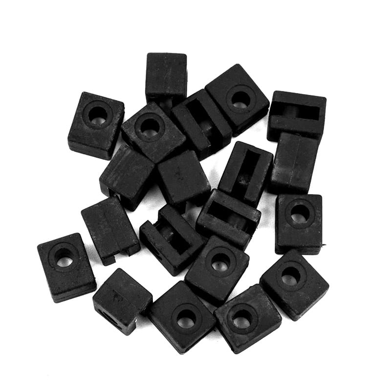 Futaba Square Servo Grommets (20) Pack – Precision Cut Kits